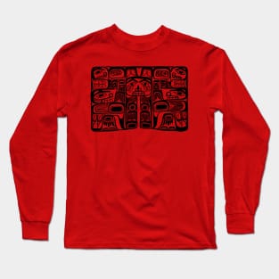 Haida Block Long Sleeve T-Shirt